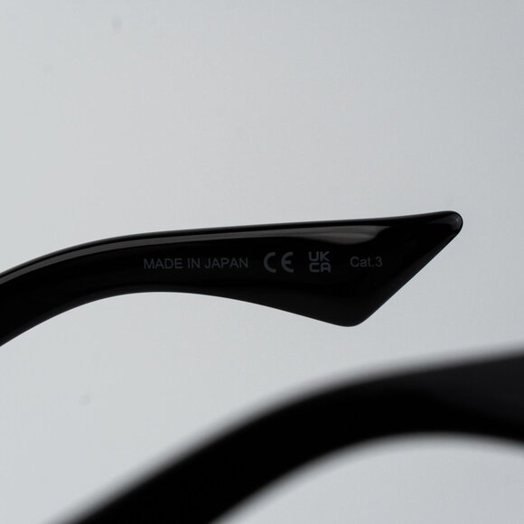 Saint Laurent Men Sunglasses Black Square SL652/F SOLACE 001 NEW AUTHENTIC - Picture 8 of 16